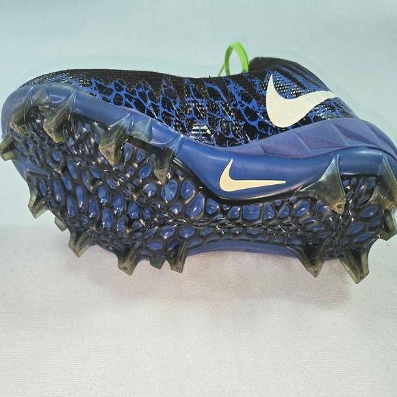 Nike | Mens | Football Cleats | Blue and Black | Size 13 - Picture 7 of 7